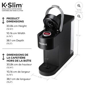 Keurig K-Slim Single Serve Coffee Maker